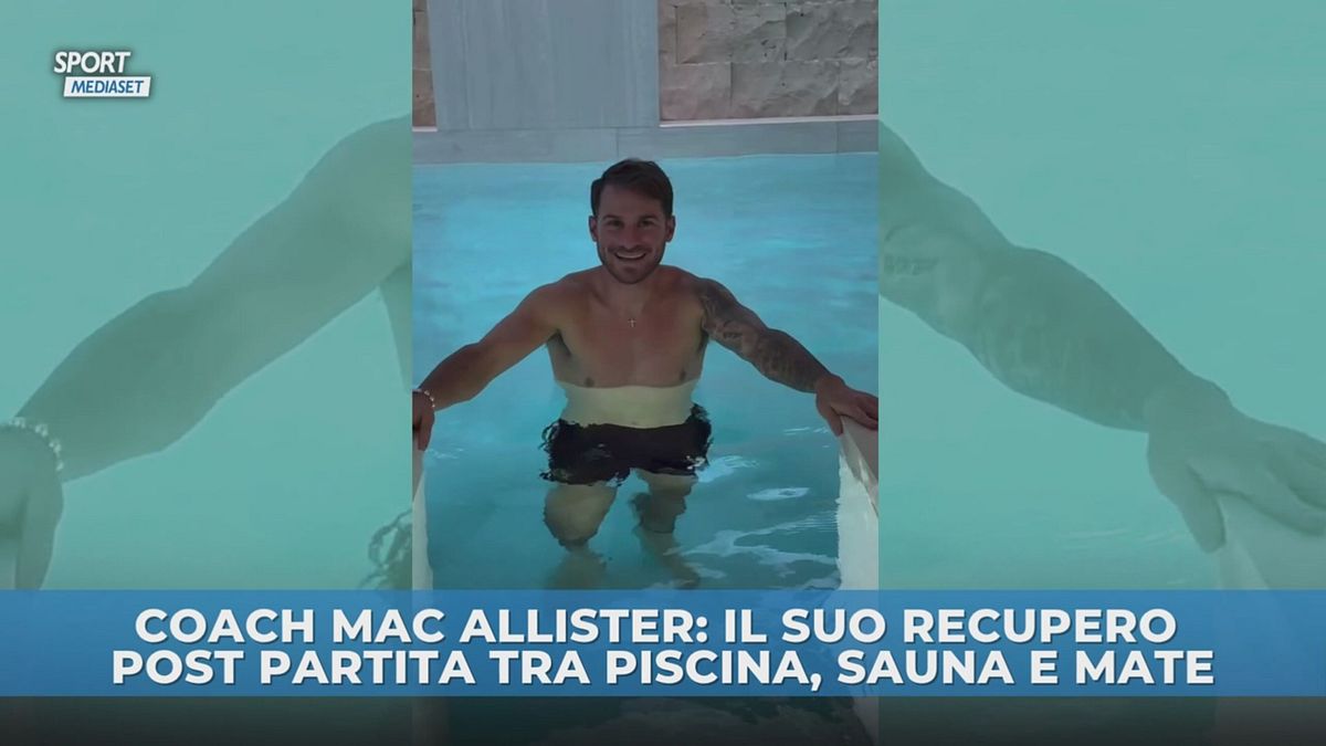 Mac Allister recupero post-partita