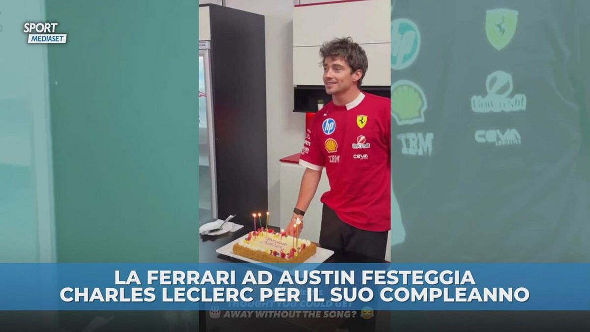 Tanti auguri Leclerc