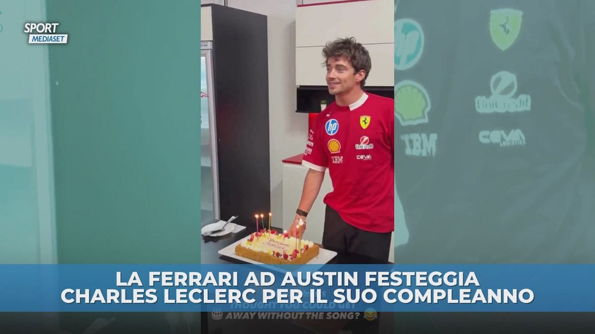 Tanti auguri Leclerc