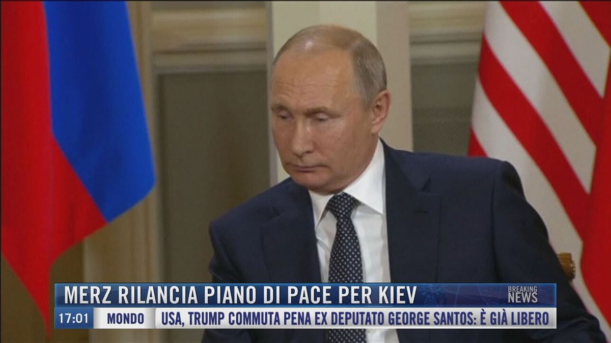 Breaking News delle 17.00 | Merz rilancia piano di pace per Kiev