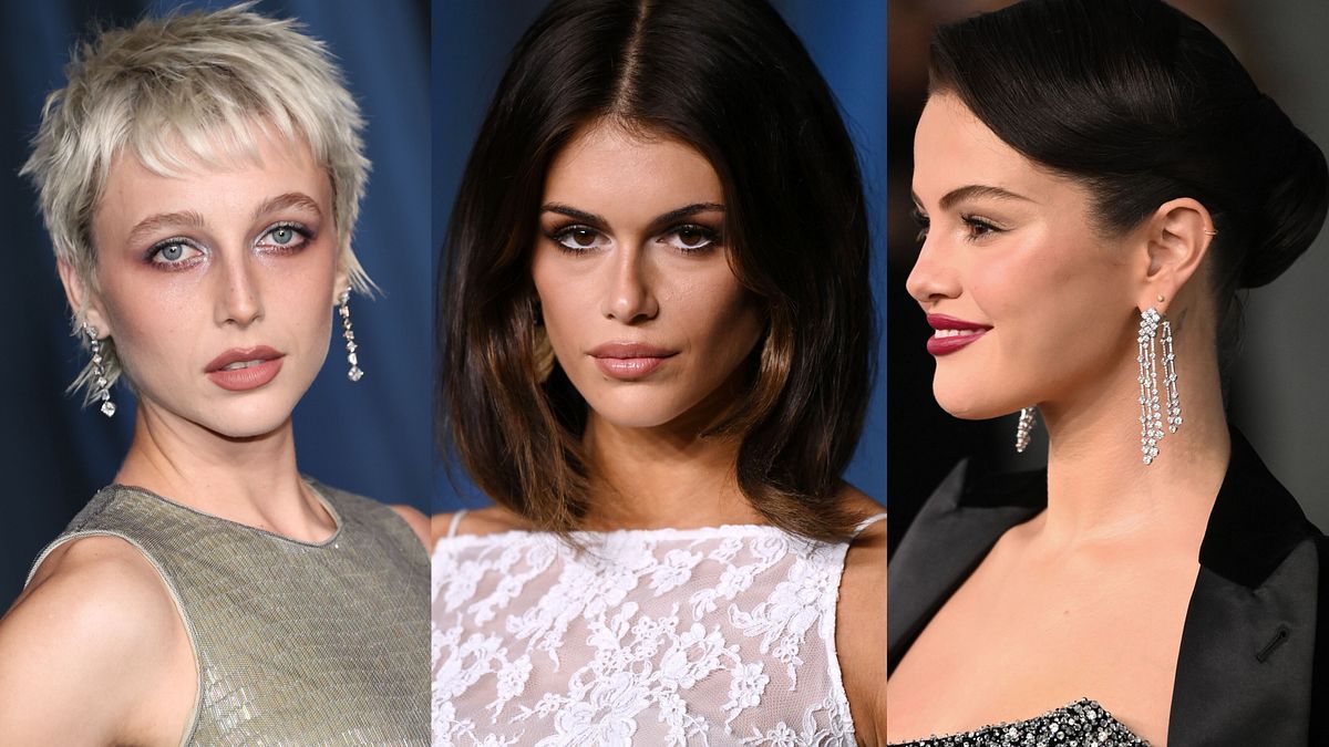 Tre hair look proposti da Emma Chamberlain, Kaia Gerber e Selena Gomez sul red carpet dell'Academy Museum Gala