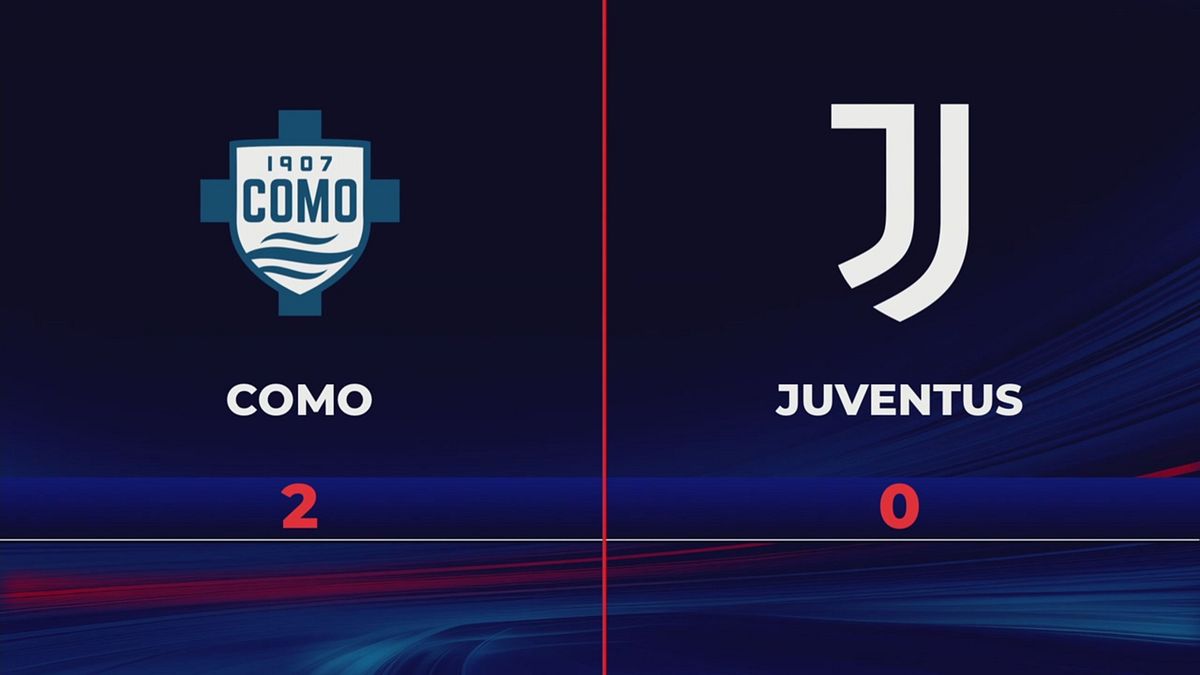 Como-Juventus 2-0: gli highlights