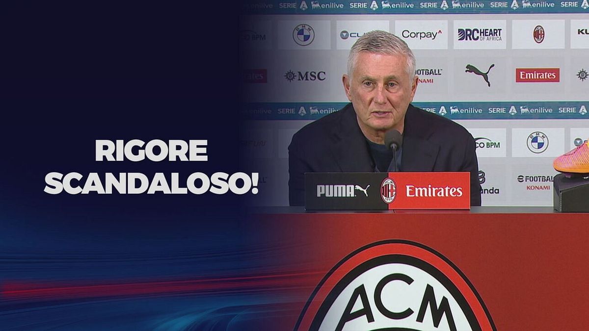 Pradè: "Rigore scandaloso"