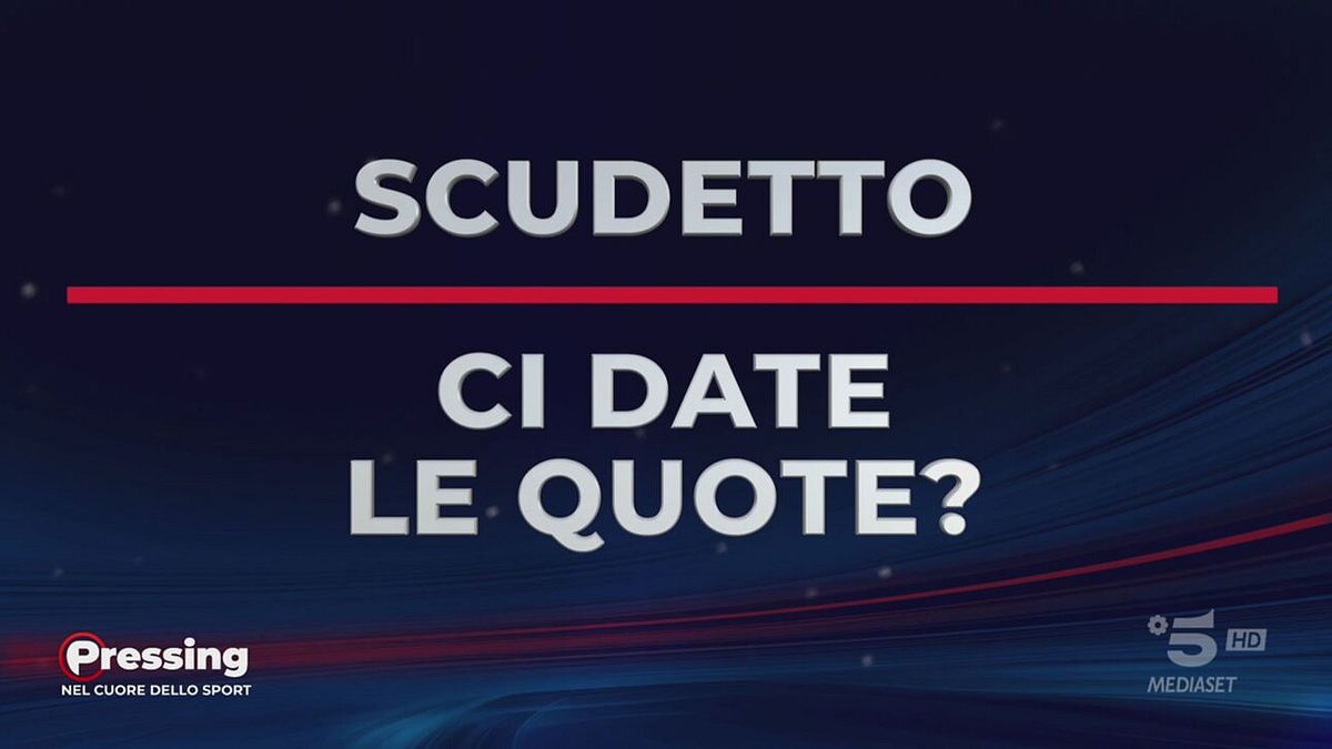 La domandona: quali sono le quote scudetto?