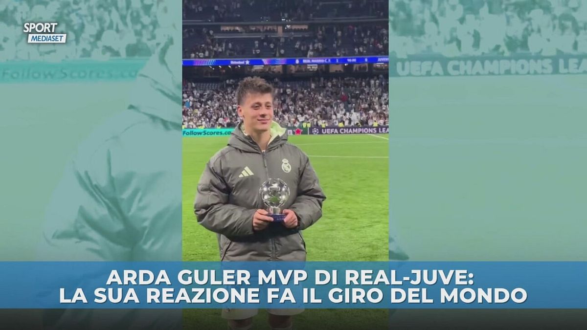 Arda Guler Mvp: la sua reazione