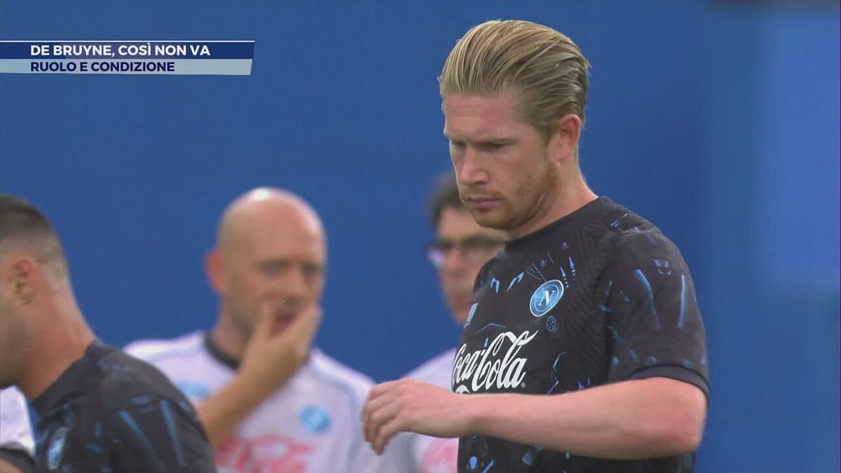 De Bruyne così non va