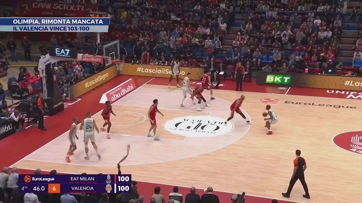 Olimpia, rimonta mancata