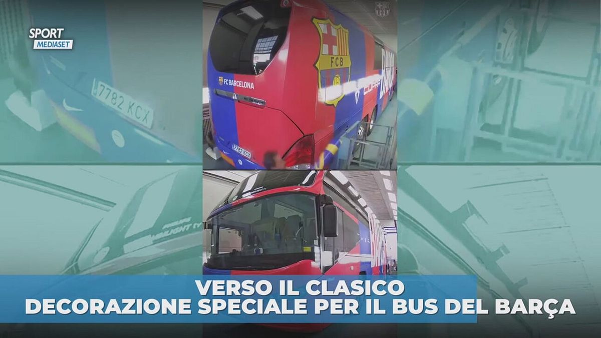 Barca: bus speciale per il Clasico