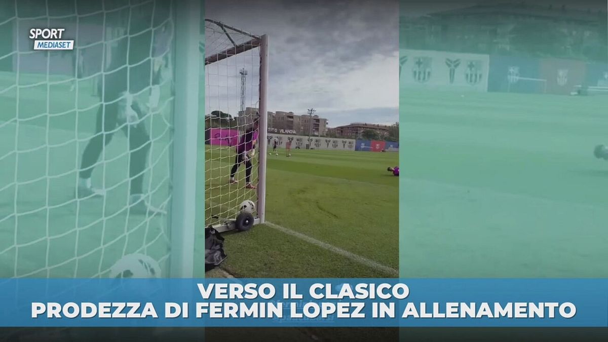 Verso il Clasico: Fermin Lopez show in allenamento