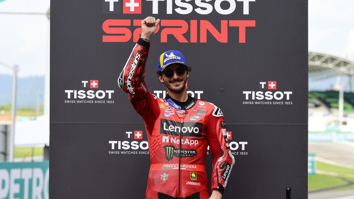Francesco Bagnaia, vincitore di due titoli mondiali in MotoGP e uno in Moto2
