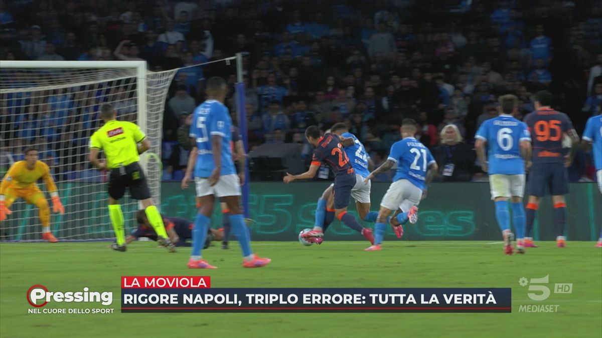La moviola di Napoli-Inter: rigore Di Lorenzo-Mkhitaryan, il giudizio di Cesari