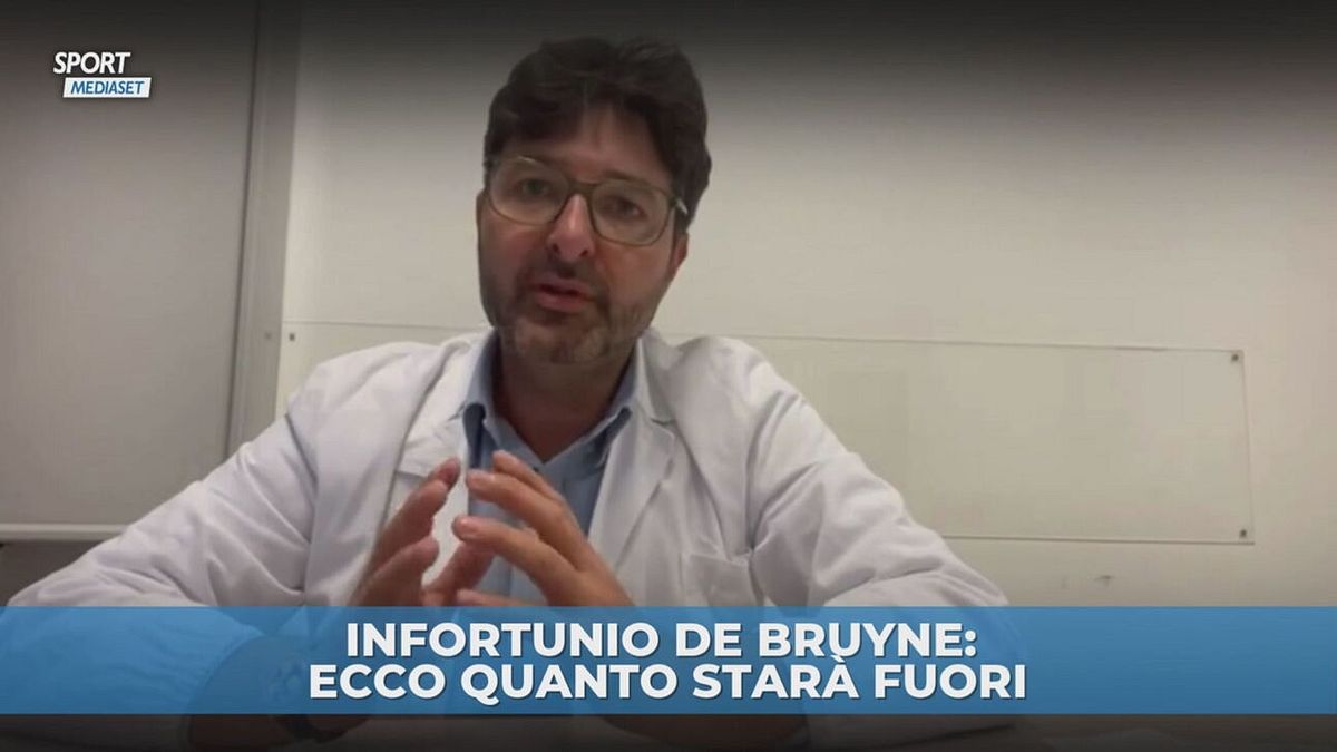 Infortunio De Bruyne