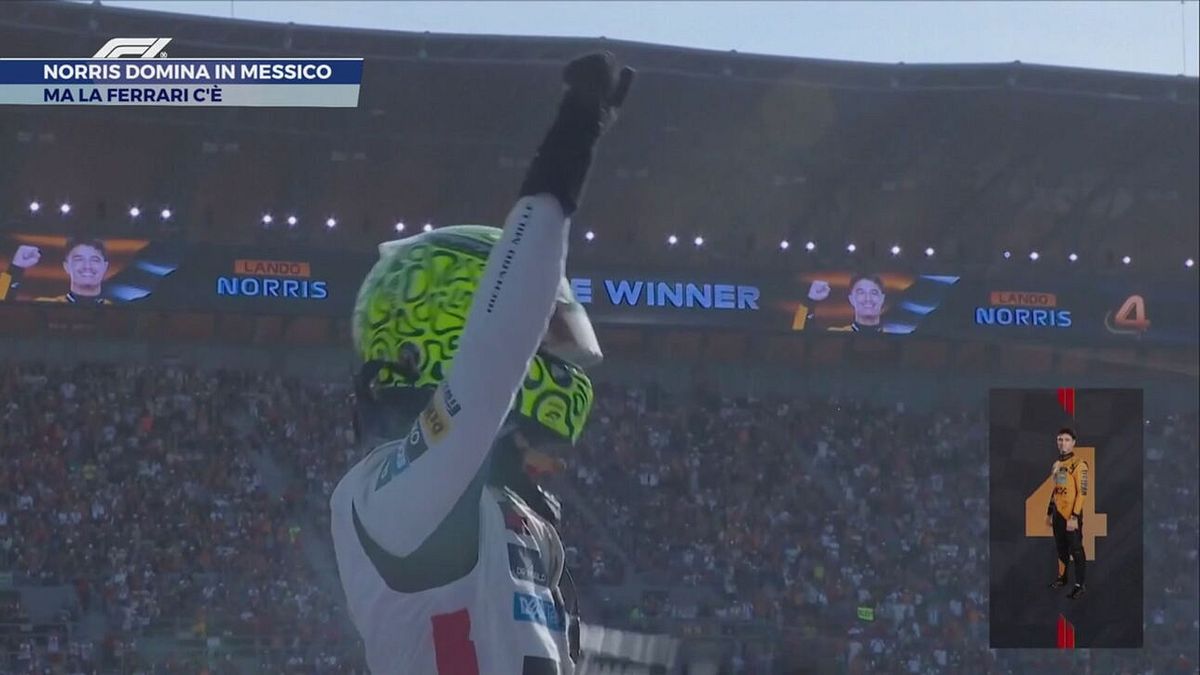 Norris domina in Messico