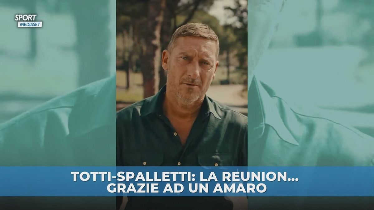Totti-Spalletti di nuovo assieme