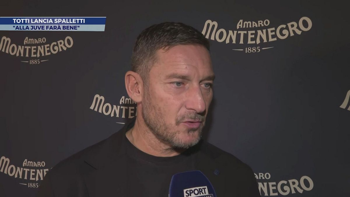 Totti lancia Spalletti