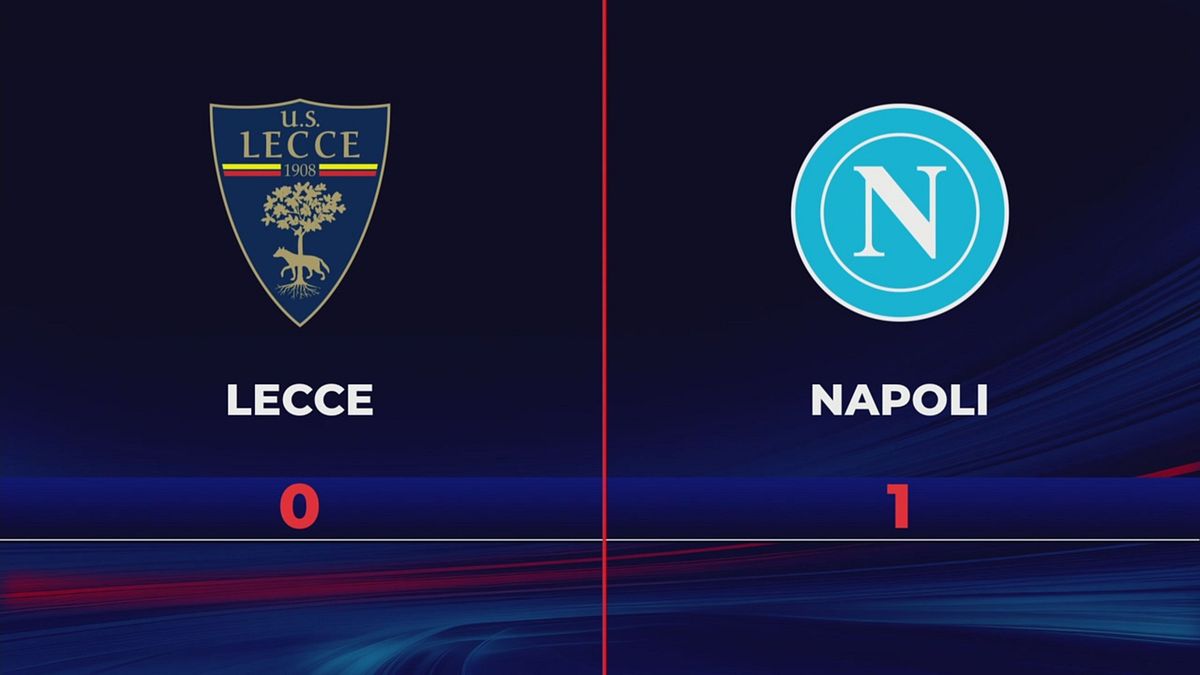 Lecce-Napoli 0-1: gli highlights