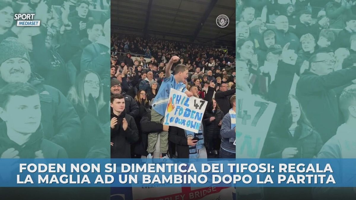 Il gesto di Foden