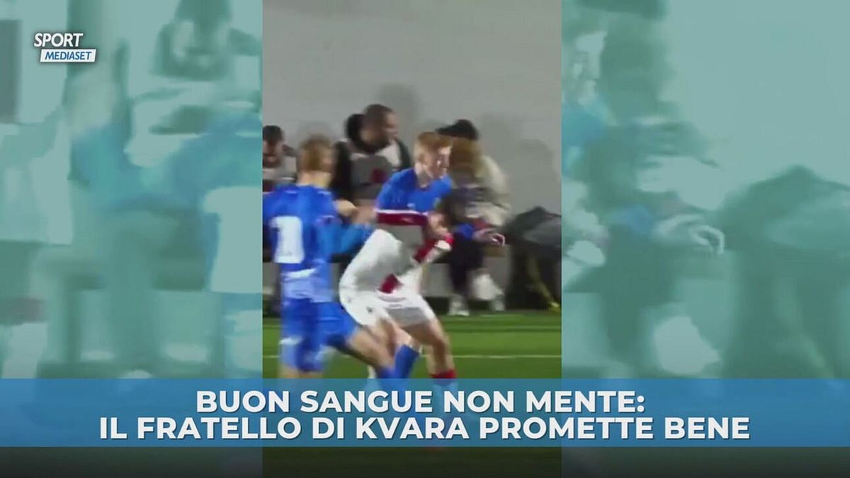 Kvara jr come il fratello grande