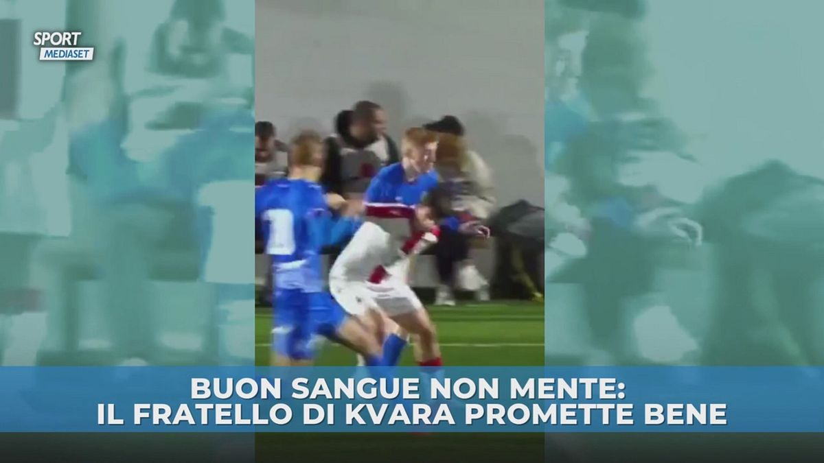 Kvara jr come il fratello grande