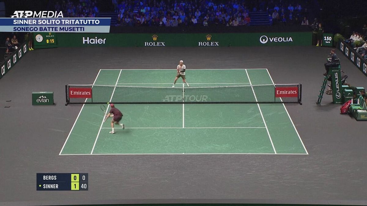 Sinner solito tritatutto