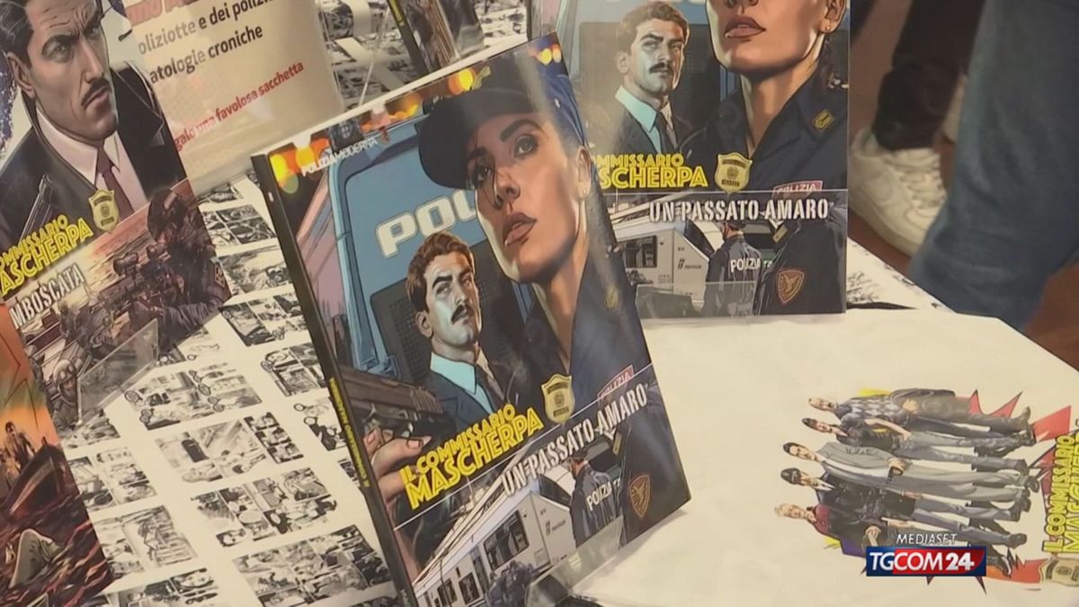 12.20 A LUCCA COMICS PRESENTATO IL FUMETTO DELLA POLIZIA  SRV