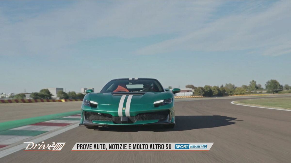 La prova in Pista a Fiorano della Ferrari 296 Speciale