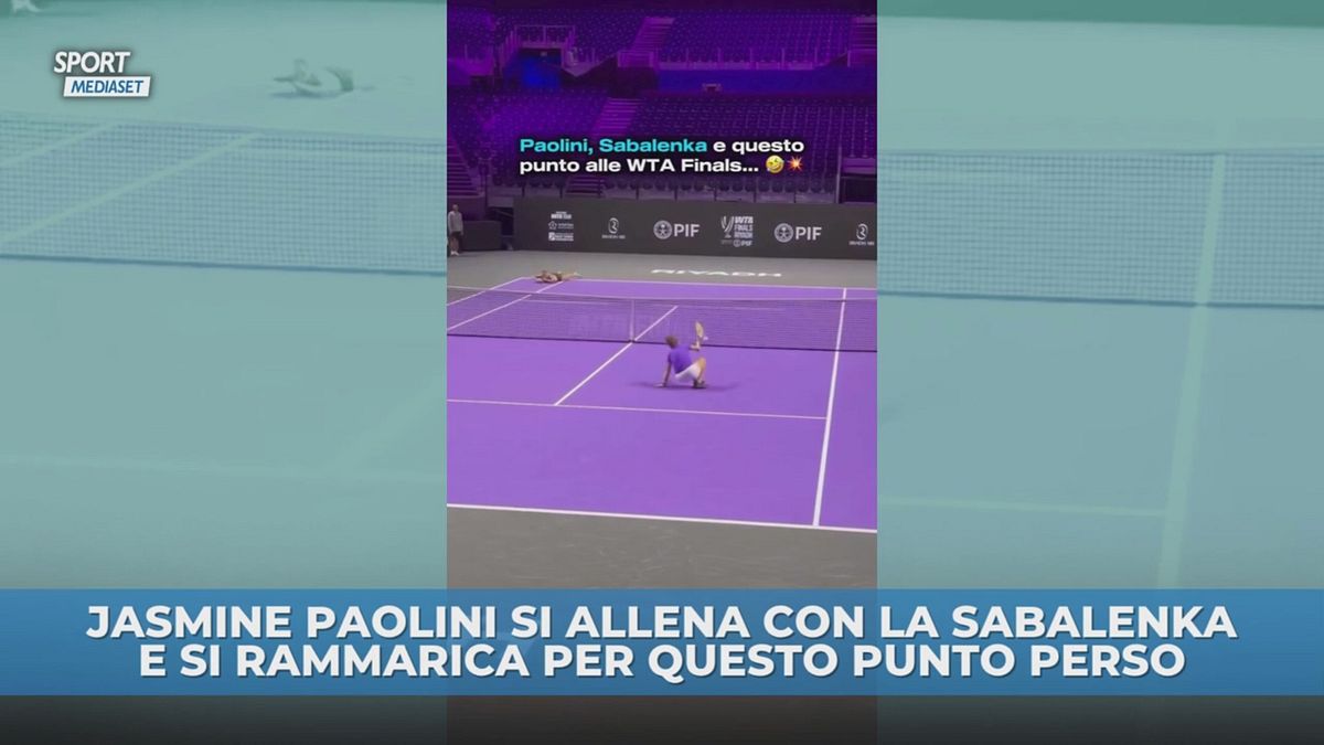 Jasmine Paolini disperata