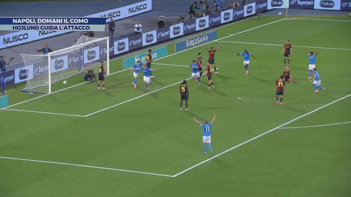 Napoli, domani il Como