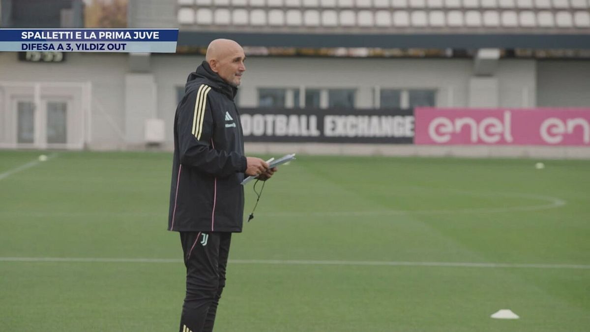 Spalletti e la prima Juve