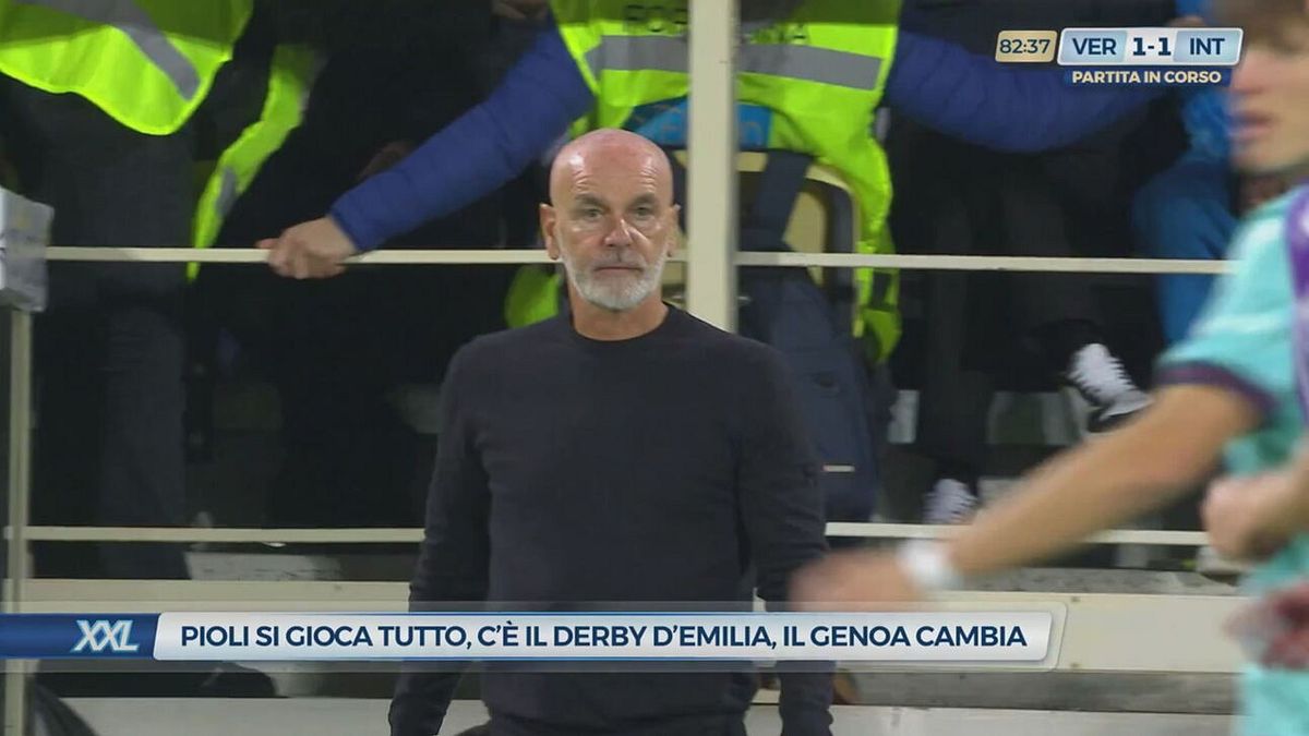 Pioli si gioca tutto, c'è il derby d'Emilia, il Genoa cambia