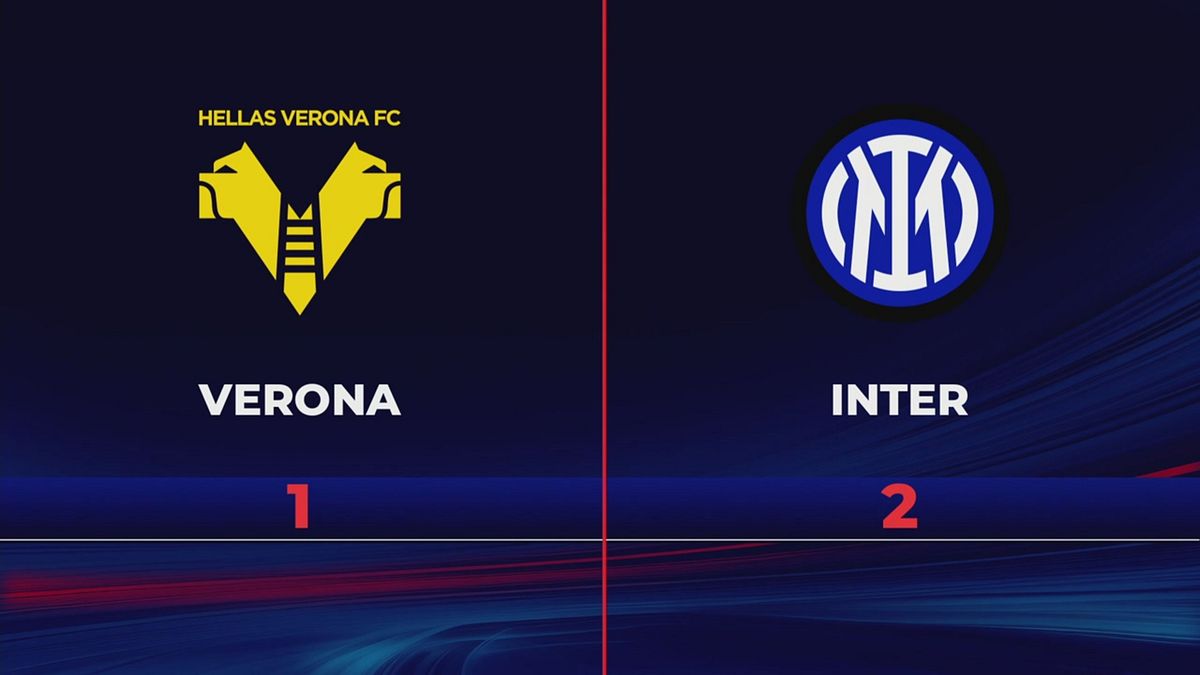 Verona-Inter 1-2: gli highlights
