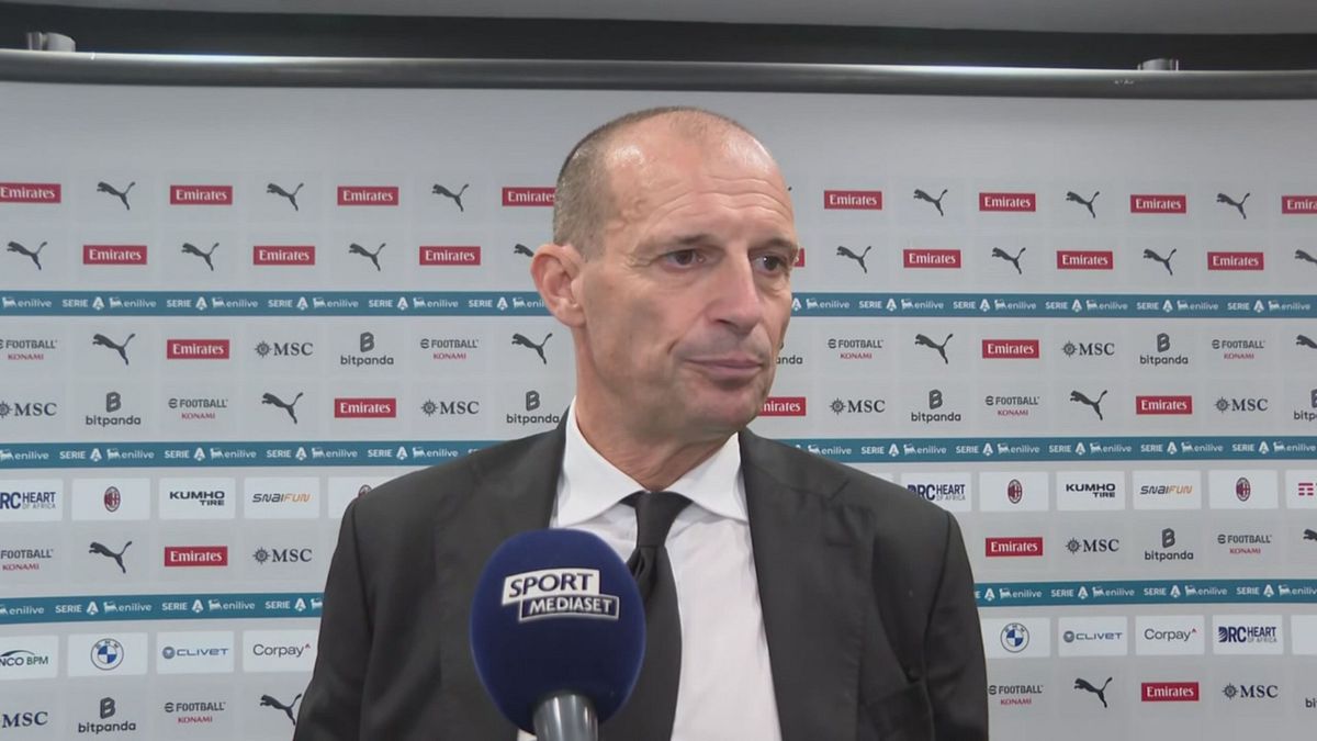 Allegri: "Continuiamo a lavorare"