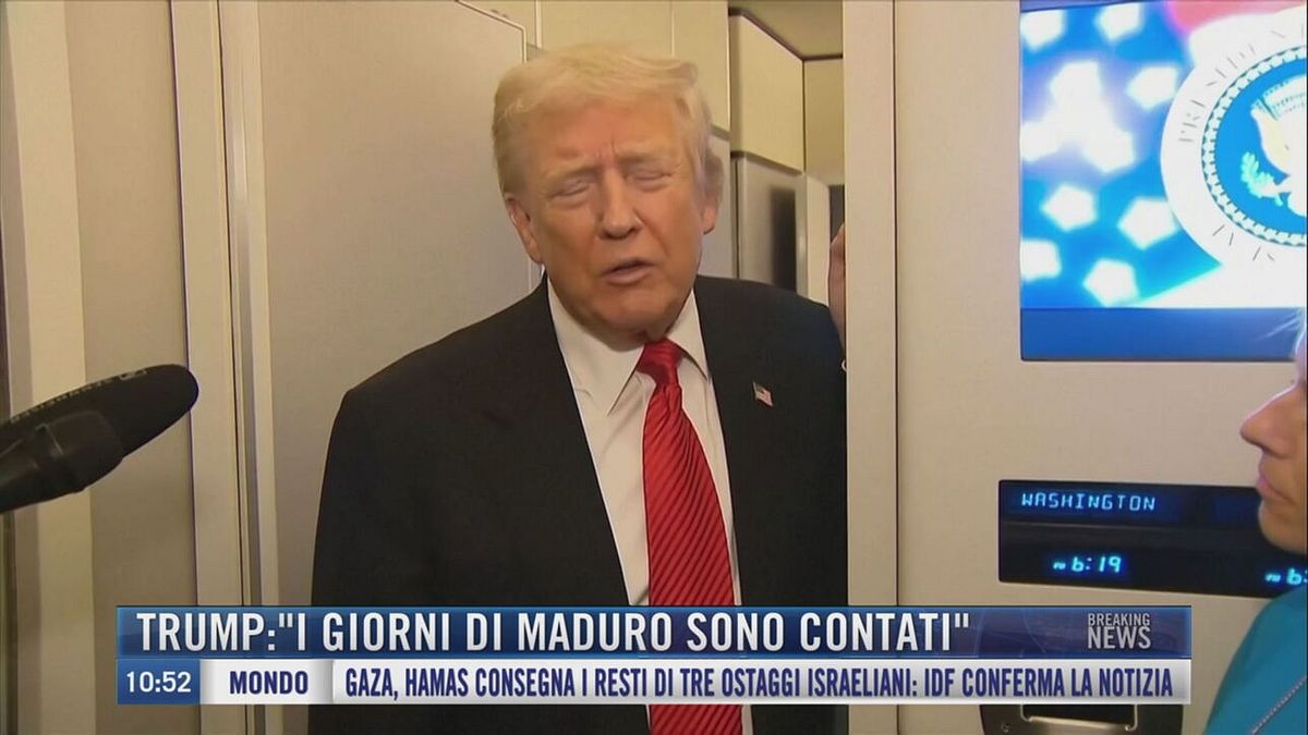 Breaking News delle 11.00 | Trump: "I giorni di Maduro sono contati"