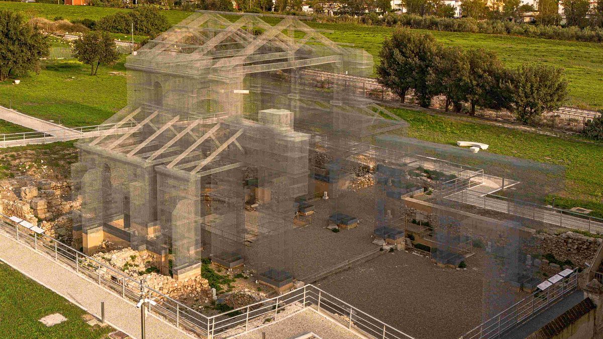 Basilica virtuale Paleocristiana di Santa Maria di Siponto  (Foto di Manuel Assisi) 