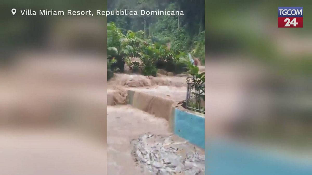 Repubblica Dominicana, piogge torrenziali devastano Barahona: resort sommerso dall'acqua