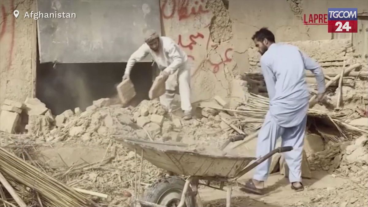 Terremoto in Afghanistan, gli edifici distrutti nella provincia di Samangan