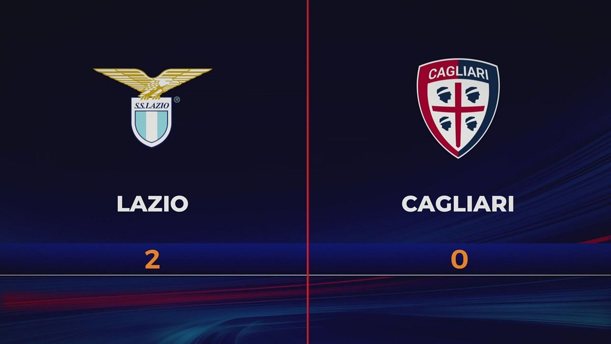 Lazio-Cagliari 2-0: gli highlights