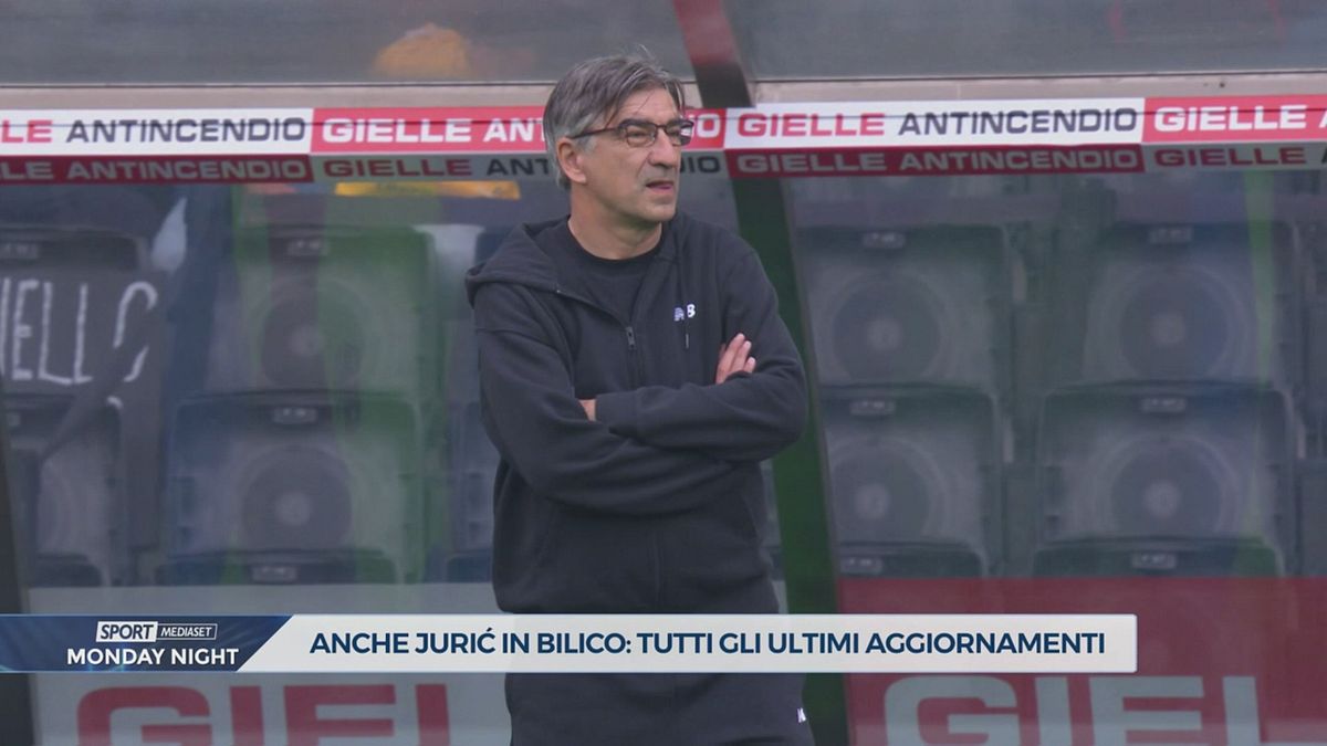 Juric in bilico: il tecnico dell'Atalanta ha due prove d'appello