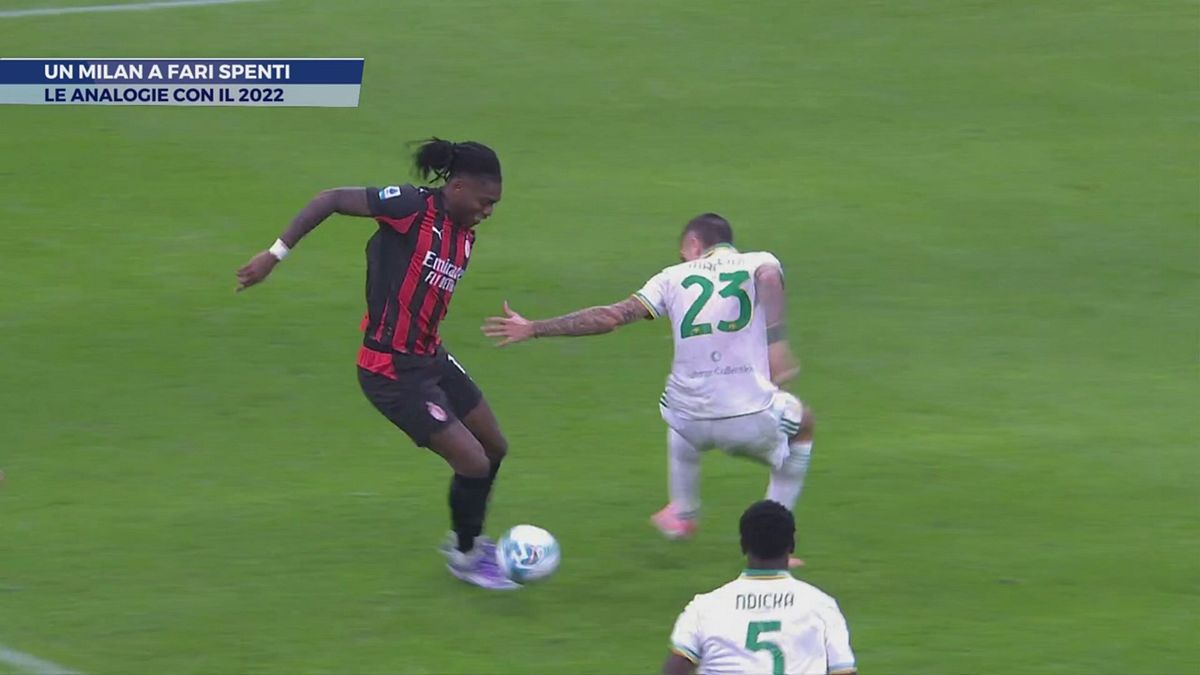 Un Milan a fari spenti