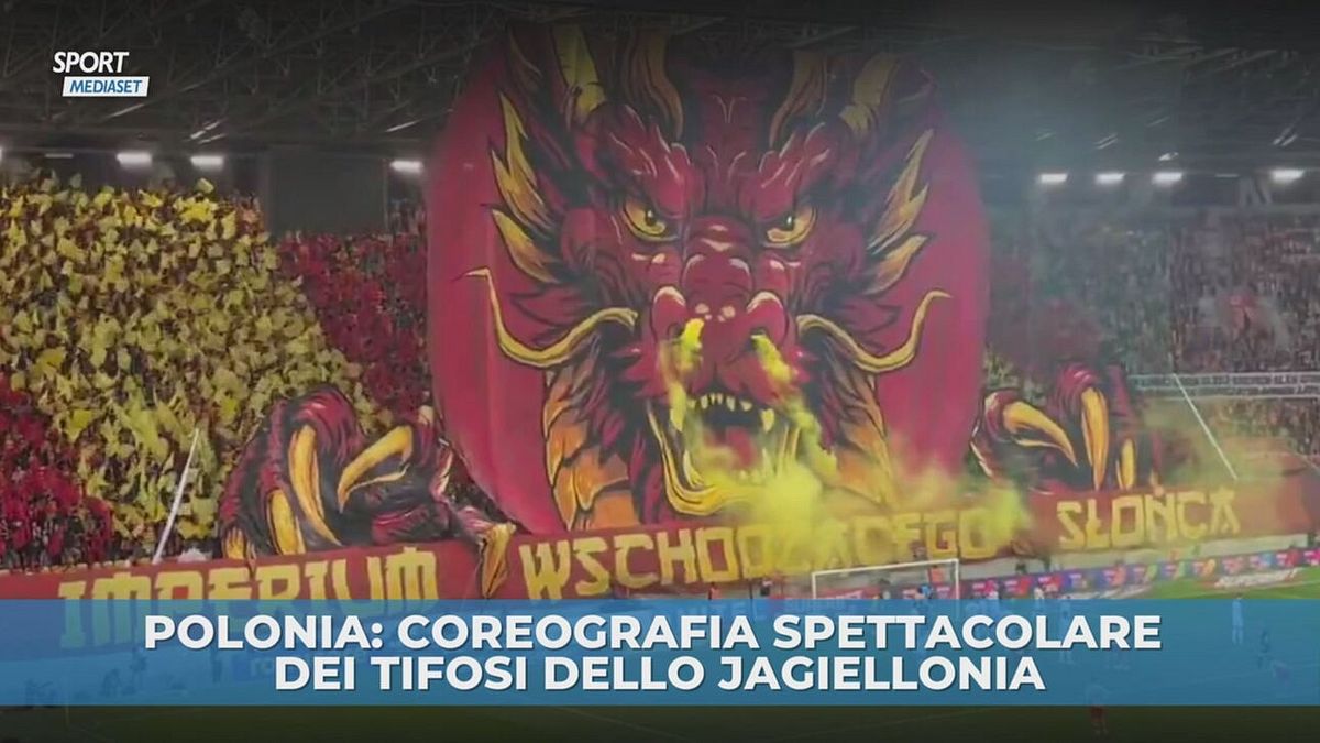 Coreografia stupenda in Polonia