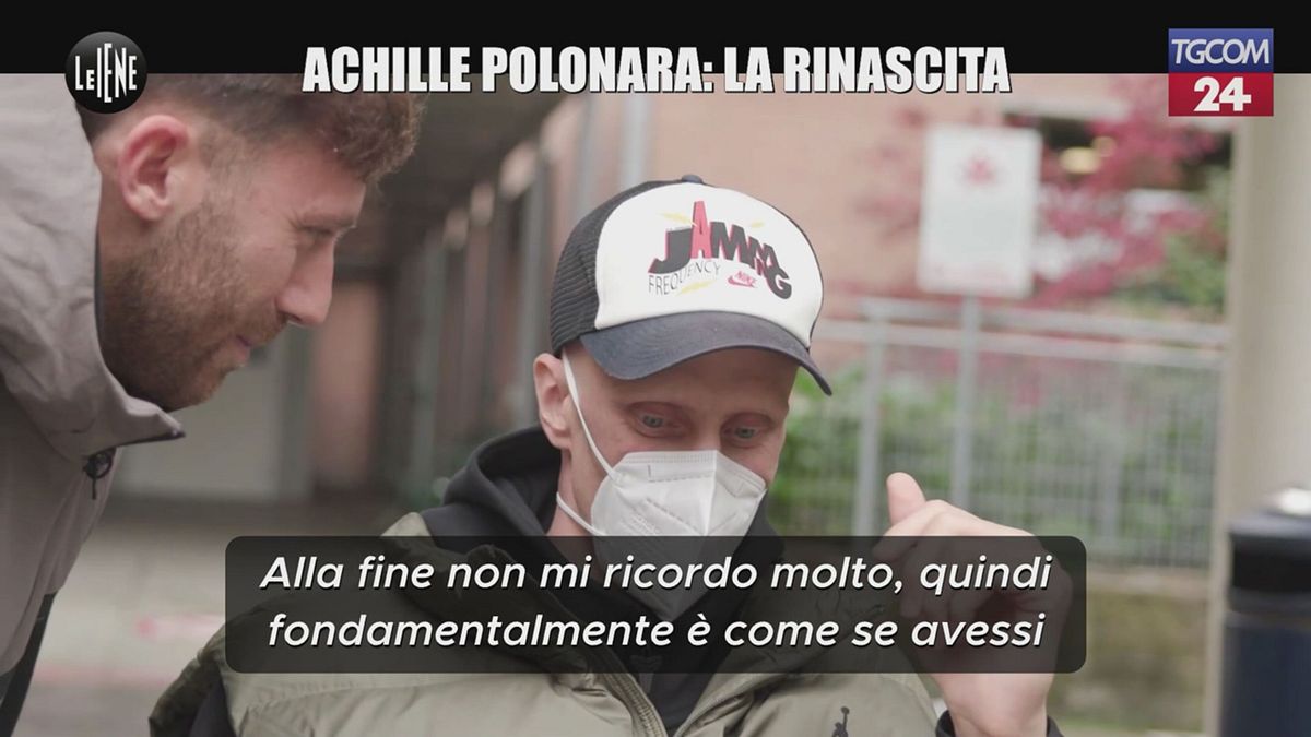 Achille Polonara a "Le Iene": "Mi avevano detto che al 90% sarei morto"