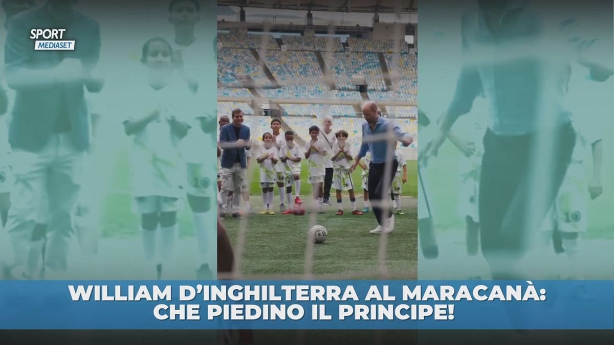 Prince William, che piedino