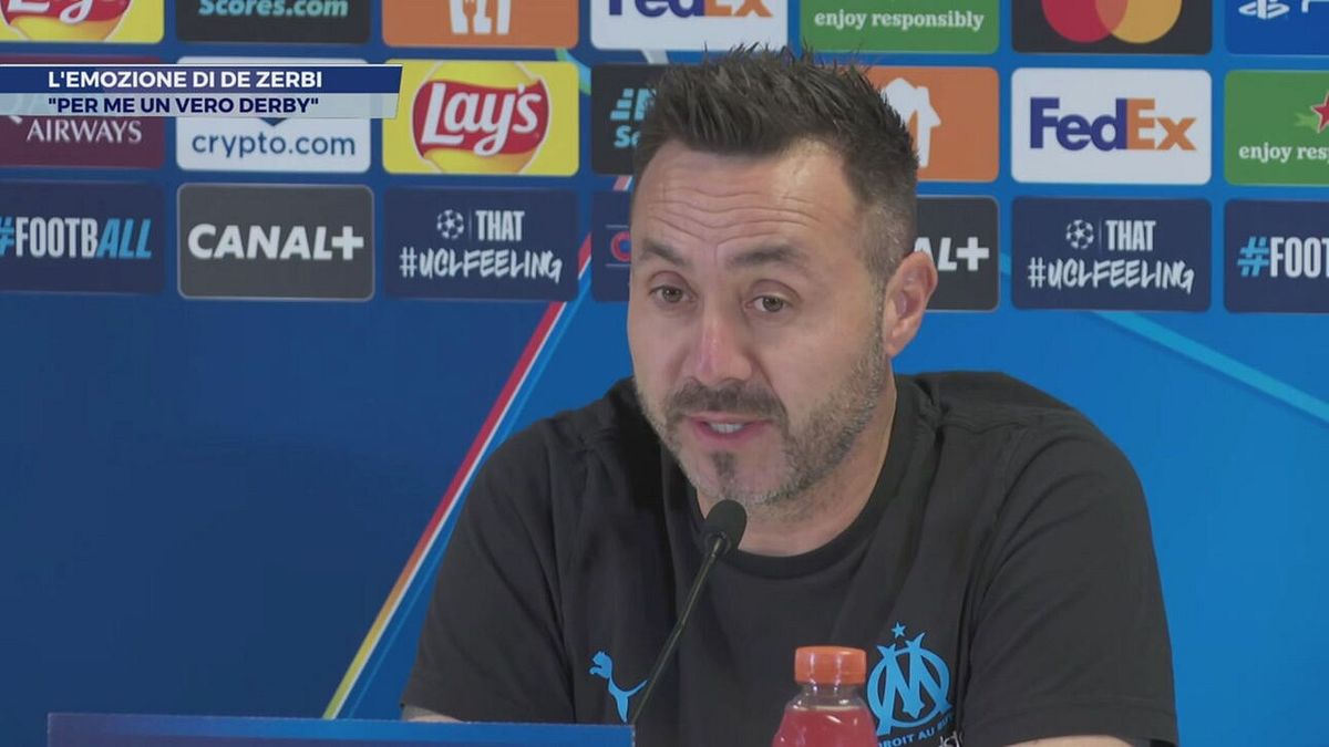 L'emozione di De Zerbi