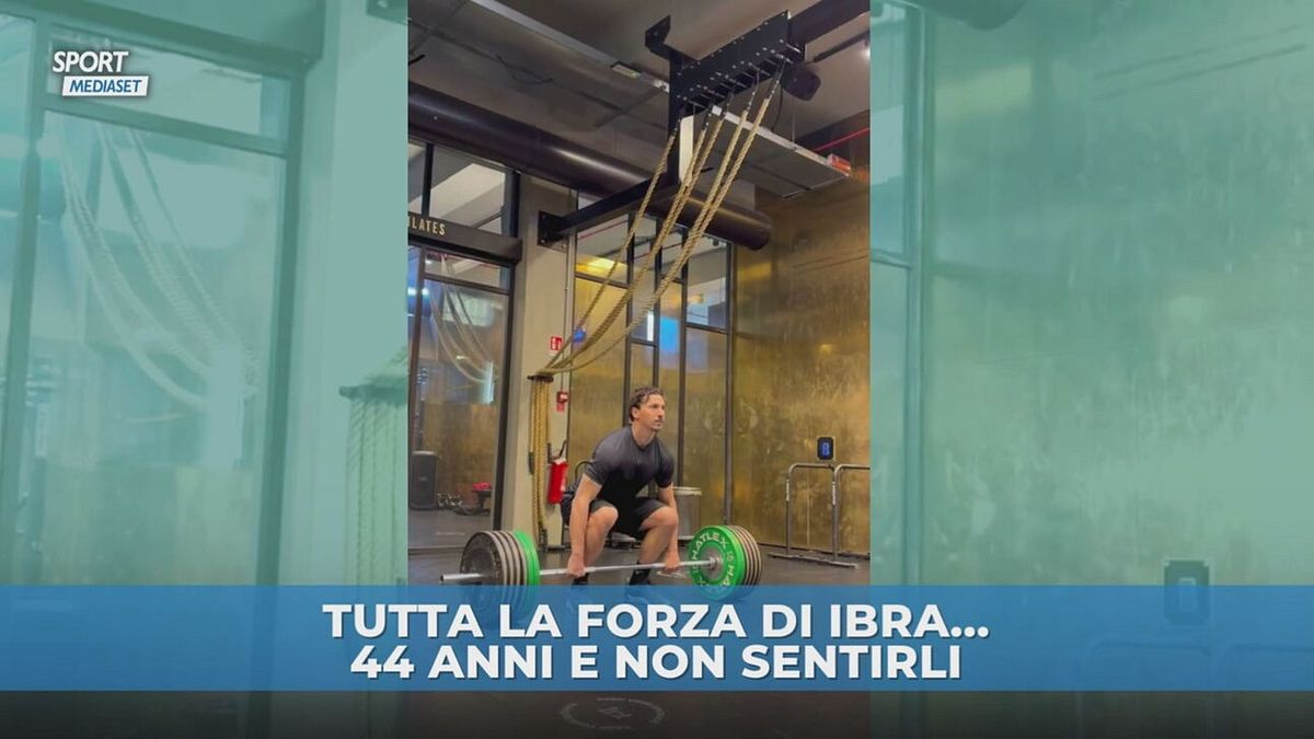 Ibra mostra i muscoli