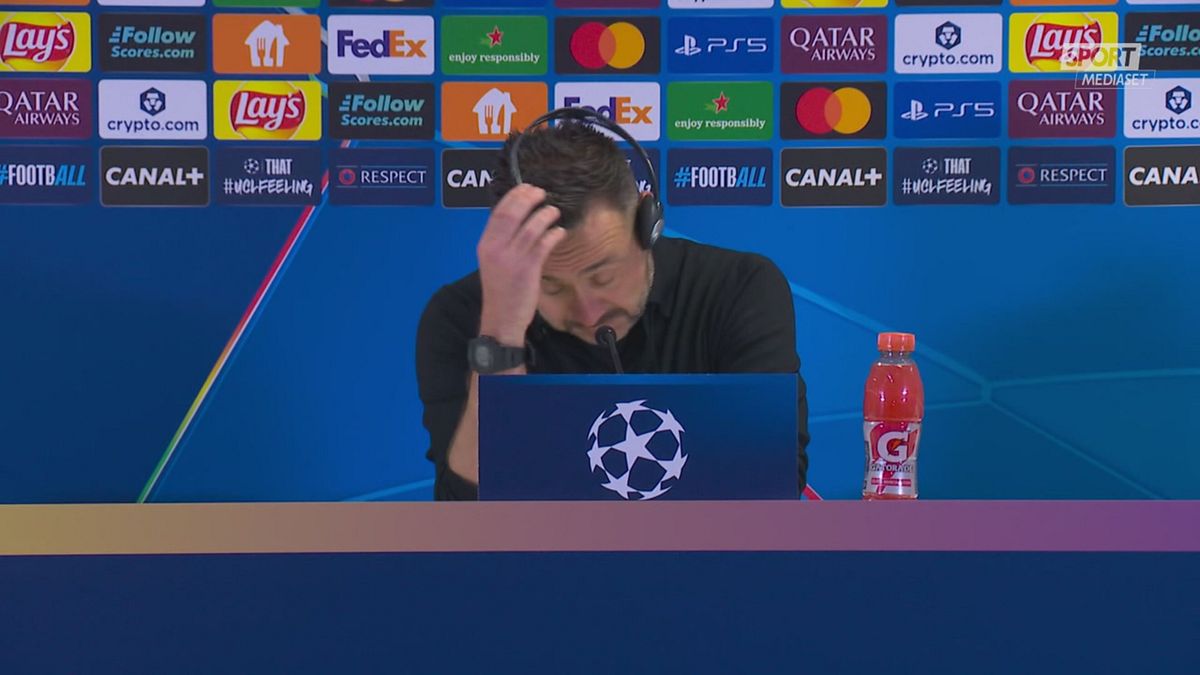 conferenza de zerbi post atalanta DICH