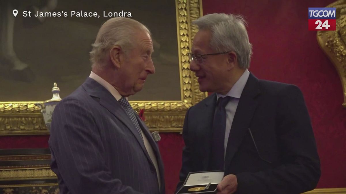 Londra, Re Carlo premia l'innovazione nel campo dell'intelligenza artificiale