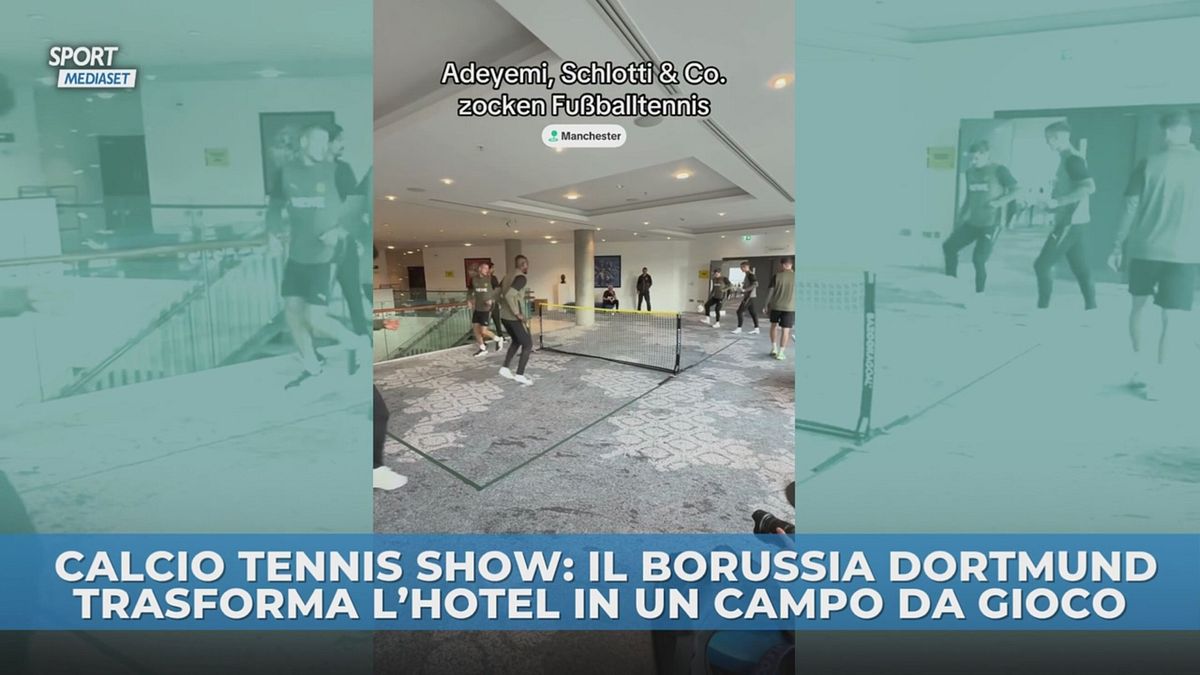 Quando il campo è occupato... allenamento in hotel!