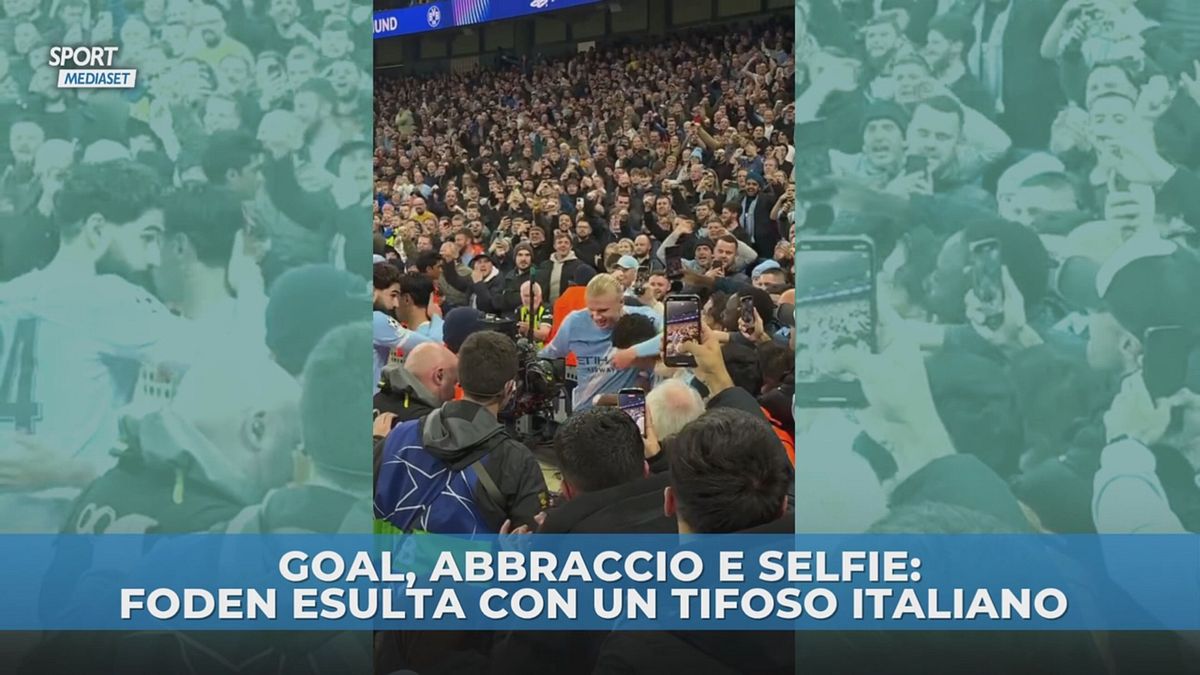 Foden e il selfie che fa il giro del web