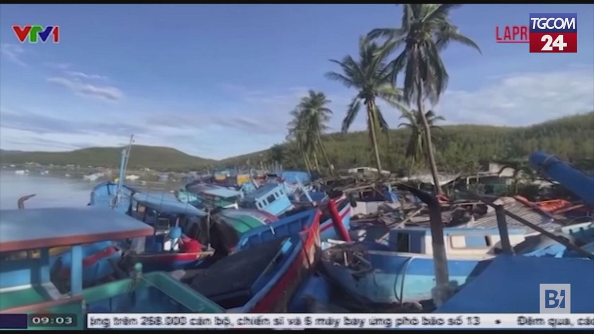 Vietnam devastato dal tifone Kalmaegi: morti e distruzione