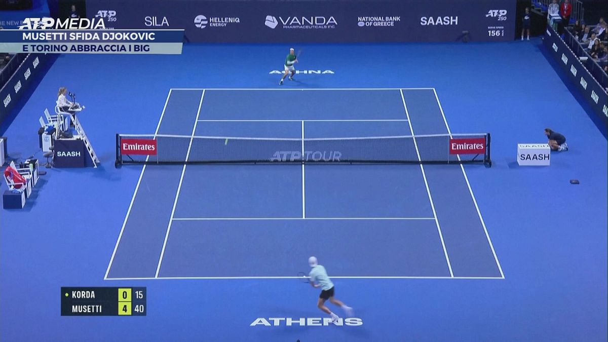 Musetti sfida Djokovic